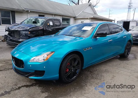 2015 Maserati Quattroporte S Q4 from USA, damaged, VIN ZAM56RRAXF1135828
